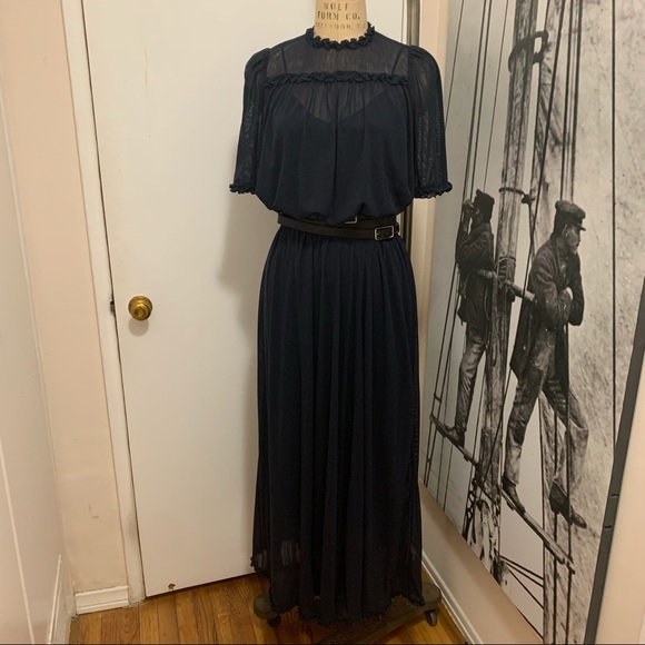 THE GREAT. Dresses & Skirts - THE GREAT. | navy dress